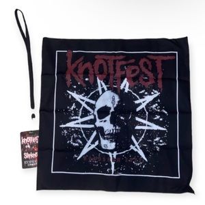 Slipknot Knotfest Roadshow Bandana and VIP Badge